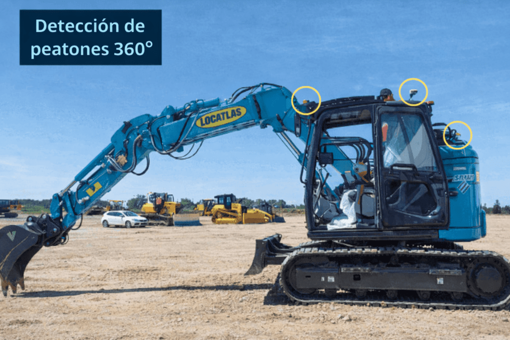 Inteligencia artificial para la seguridad de las excavadoras
